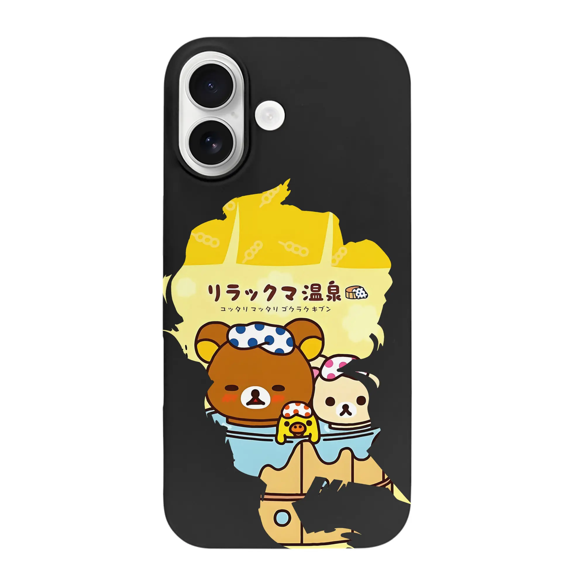 リラックマ (Rilakkuma) グッズ リラックマ (Rilakkuma) - iPhone 17 シリーズ シリコンケース 薄型 耐衝撃 指紋防止 ソフトタッチカバー 精密フィット 傷防止 保護ケース iPhone 17/17 Air/17 Pro/17 Pro Max 対応